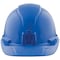 Klein Tools Hard Hat, PC/ABS, 4-point Point Ratchet with Pivot, Type 1, Class E, Blue 60248 - alternate 8