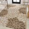 Jonathan Y Zinnia Modern Floral Textured Weave Brown/Cream 9 ft. x 12 ft. Indoor/Outdoor Area Rug SMB110I-9 - alternate 5