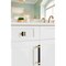 Amerock Overton 1-3/8 in 35 mm Length Brushed Matte Black/Brushed Gold Cabinet Knob BP36680BMBBGL - alternate 5