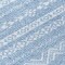 Homeroots 8' Blue And Denim Blue Round Southwestern Washable Indoor Outdoor Area Rug 587520 - alternate 7