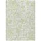 Homeroots 10' X 14' Sage Green And Ivory Paisley Washable Indoor Outdoor Area Rug 588659 - alternate 6