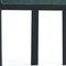 Homeroots Set of Two Green and Black Chenille And Metal Partially Open Back Dining Side Chairs, 2PK 694689 - alternate 7