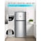 Black&Decker 18.1 cu.ft Top Mount Refrigerator / Freezer with ice maker -Stainless Look BR1810HIMS - alternate 7