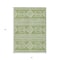 Homeroots 5' X 8' Green And Ivory Southwestern Washable Indoor Outdoor Area Rug 593673 - alternate 6