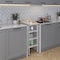 Amgood 24in D x 15in L Stainless Steel Table, Three Undershelves AMG WT-2415-3SH-Z - alternate 6
