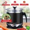 Brentwood Industries Stainless Steel 1.9 Quart Cordless Electric Hot Pot Cooker and Food Steamer in Black HP-3019BK - alternate 5