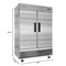 Koolmore 54" 2 Door Stainless Steel Commercial Reach-In Refrigerator Cooler  - 47 cu. ft RIR-2D-SS - alternate 8