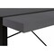 Homeroots 49" Gray and Black Computer Desk 489982 - alternate 8