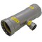Viega MegaPressG tee P1 2 P2 2 P3 0.5 carbon steel zinc-nickel coating 25381 - alternate 3