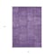 Homeroots 5' X 8' Purple Eggplant And Gray Patchwork Washable Indoor Outdoor Area Rug 581606 - alternate 7