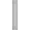 Ekena Millwork True Fit PVC Two Board Spaced Board-n-Batten Shutters, Hailstorm Gray, 11 1/4W x 28H, PR TFP101SBF11X028ST - alternate 11
