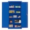 Sandusky Shelf Cabinet, 72 in H, 36 in W, 18 in D, Recessed, Three-Point Locking, 4 Shelves EA4R361872-06 - alternate 9