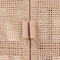 Bali & Pari Vivan Natural Rattan Storage Cabinet, 3-Tier, French Grey 272-14902-ZORO - alternate 9