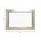 Homeroots Silver Rectangle Accent Metal Mirror 274537 - alternate 4