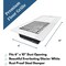 Sierra Grates 6 in. H X 10 in. W 2-Way 45 Degree Louvered, Steel, White Floor Register TWF610-WHT - alternate 4