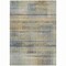 Homeroots 3' X 5' Khaki Tan And Beige Striped Washable Indoor Outdoor Area Rug 588058 - alternate 8