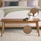 Alaterre Furniture Calais Dining Mid Century Modern 46" Solid Wood Dining Bench Entryway Bench w/ Minimalist Design ANCA0390 - alternate 10