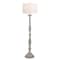 Jonathan Y Trisha 61.5 in. French Country Classic Distressed Resin Spindle Candlestick LED Floor Lamp, White Was JYL3060B - alternate 1
