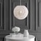 Jonathan Y Luna 15.75" 1-Light Bohemian Modern Woven Rattan/Iron LED Pendant, White JYL6503A - alternate 11