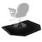 Vevor Salon Mat for Hair Stylist 4 x 5 FT Hexagon Salon Chair Mat 1-inch Thick BS4050H1 - alternate 1
