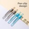 Deli SMMOS Retractable Gel Pen 0.5mm, Black Ink, 600m, 12PK EG057-BK - alternate 4