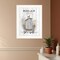 Homeroots Relax Sit A Spell  White Framed Print Bathroom Wall Art 406382 - alternate 5