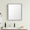 Homeroots 32" Gray Bathroom Vanity Mirror 607222 - alternate 1