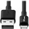 Tripp Lite Lightning to USB Charge Sync iPhone iPad Apple MFi Certified 3FT M100-003-BK - alternate 3