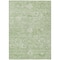 Homeroots 3' X 5' Artichoke Green And Ivory Damask Washable Indoor Outdoor Area Rug 603491 - alternate 8