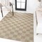 Jonathan Y Mason Smart Jute Geometric Boho Checker Weave Natural/Beige 3 ft. x 5 ft. Indoor/Outdoor Area Rug FXV200A-3 - alternate 4