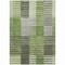 Homeroots 8' X 10' Green And Olive Green Striped Washable Indoor Outdoor Area Rug 581698 - alternate 8