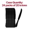 Smarty Had A Party Black Baroque Disposable Plastic Dinner Knives, 480PK 8320-B-CASE - alternate 7