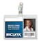 Sicurix Self Laminating Badge Holder, Horizontal, 3.5 x 2.25, Clear, 25PK BAU62916 - alternate 10