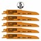 Cmt RECIPROCATING SAW BLADES for METAL (BIM) 6inx 9TPI (5-PCS.) JS920CF-5 - alternate 4