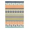 World Rug Gallery Palm Floral Leaves Indoor/Outdoor Area Rug 4 ft x 6 ft Multi 5557MULTI4X6 - alternate 5
