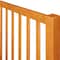 Homeroots Brown Slat Back Solid Wood King Bed Frame 523641 - alternate 9