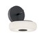 Afx June 8in. LED Sconce - 10W - Black JUNS0808LAJUDBK - alternate 1
