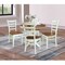Whitewood Industries Rectangular Extension Dining Table W/ 4 Chairs, 36 in W, 29.3 in L, 48 in H, Parawood, 5 K79-36RXT-C617-4 - alternate 4
