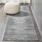 Jonathan Y Aya Berber Stripe Geometric Gray/Cream 2 ft. x 8 ft. Runner Rug MOH205B-28 - alternate 1