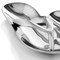 Homeroots 10" Silver Buffed Aluminum Flip Flop Tabletop Sculpture 354620 - alternate 7