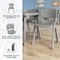 Flash Furniture Plastic Stacking School Chairs with 12 in Seat Height in Soft Gray, 10PK 10-YU-YCX-001-SFTGY-GG - alternate 9