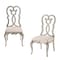 Homeroots Set of Two Ivory and Champagne Upholstered Velvet And Solid Wood Dining Side Chairs, 2PK 573387 - alternate 9