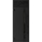 Vdomdoors Front Exterior Prehung Steel Door Ronex1033 Teak Transom Window Sidelite Entry Metal Modern Painted RONEX1033EXD-OAK-W36 X H80+16-RH-I - alternate 1