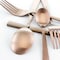 Megachef Cravat 20 Piece Flatware Utensil Set, Stainless Steel Service for 4 in Matte Rose MCFW-CRAVAT-MATTEROSE - alternate 6