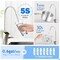 Mizudo 800 GPD, 9-Stage Reverse Osmosis Filtration System, 3:1 Pure to Drain, Smart LED Faucet WP800A0G - alternate 14