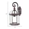 Homeroots Dark Brown Eastern Lantern Wall Light 398595 - alternate 4