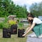 Ipower 7-Gallon Potato Grow Bags Planter Pots with Handle, Access Flap and Visual Window, 5PK GLGROWBAGWINDOW7X5 - alternate 5