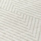 Homeroots 8' Ivory And Pale Beige Round Geometric Washable Indoor Outdoor Area Rug 612138 - alternate 7