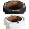 Happimess Fleur 25-Gallon Disposable Corrugated Cardboard Trash Can, Recycling Bin, Black/White, 2PK HPM1302A-2SET - alternate 7