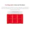 Tekton Red Mini Stacking Tool Box with Dividers, Red (L-BOXX Mini) OLM21210 - alternate 5